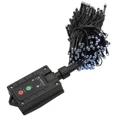 PROPLASTIC - Luz solar de 200 LED blanco frio