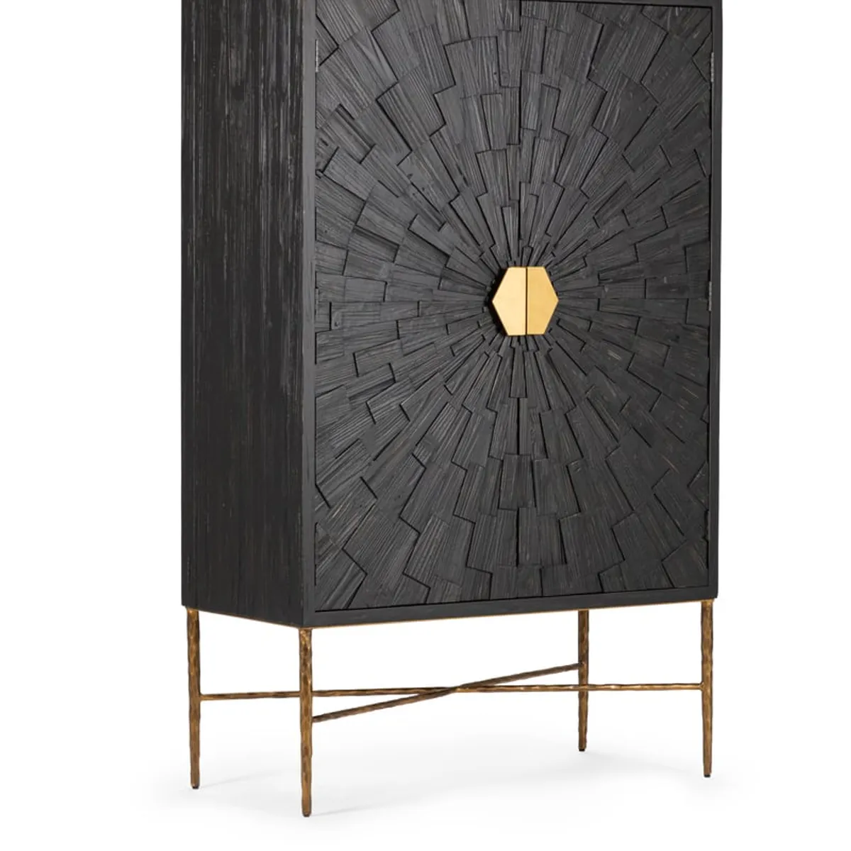 ROSEN - Estante Rosen Testaccio Negro