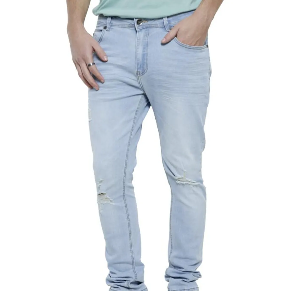 PEROE - Jeans Samir II Celeste Peroé