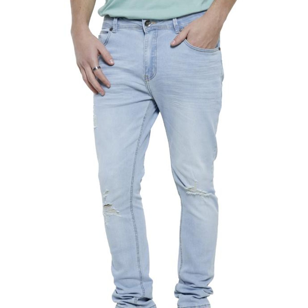 PEROE - Jeans Samir II Celeste Peroé