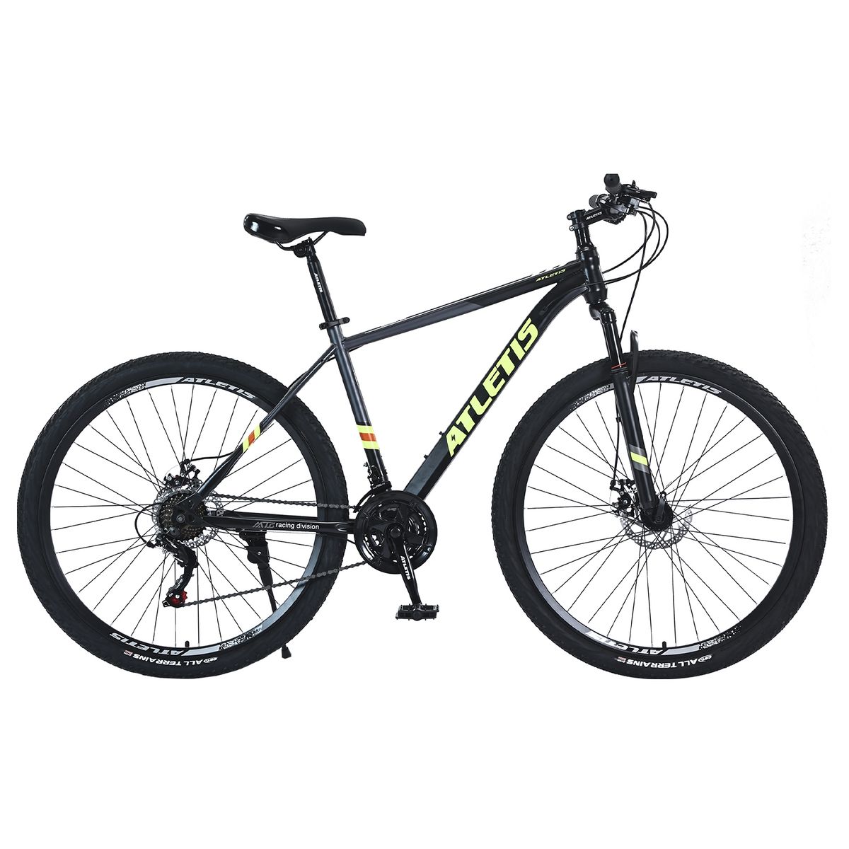 ATLETIS - Bicicleta Mountain Bike Striker Aro 29 - 21Vel Hombre Negro