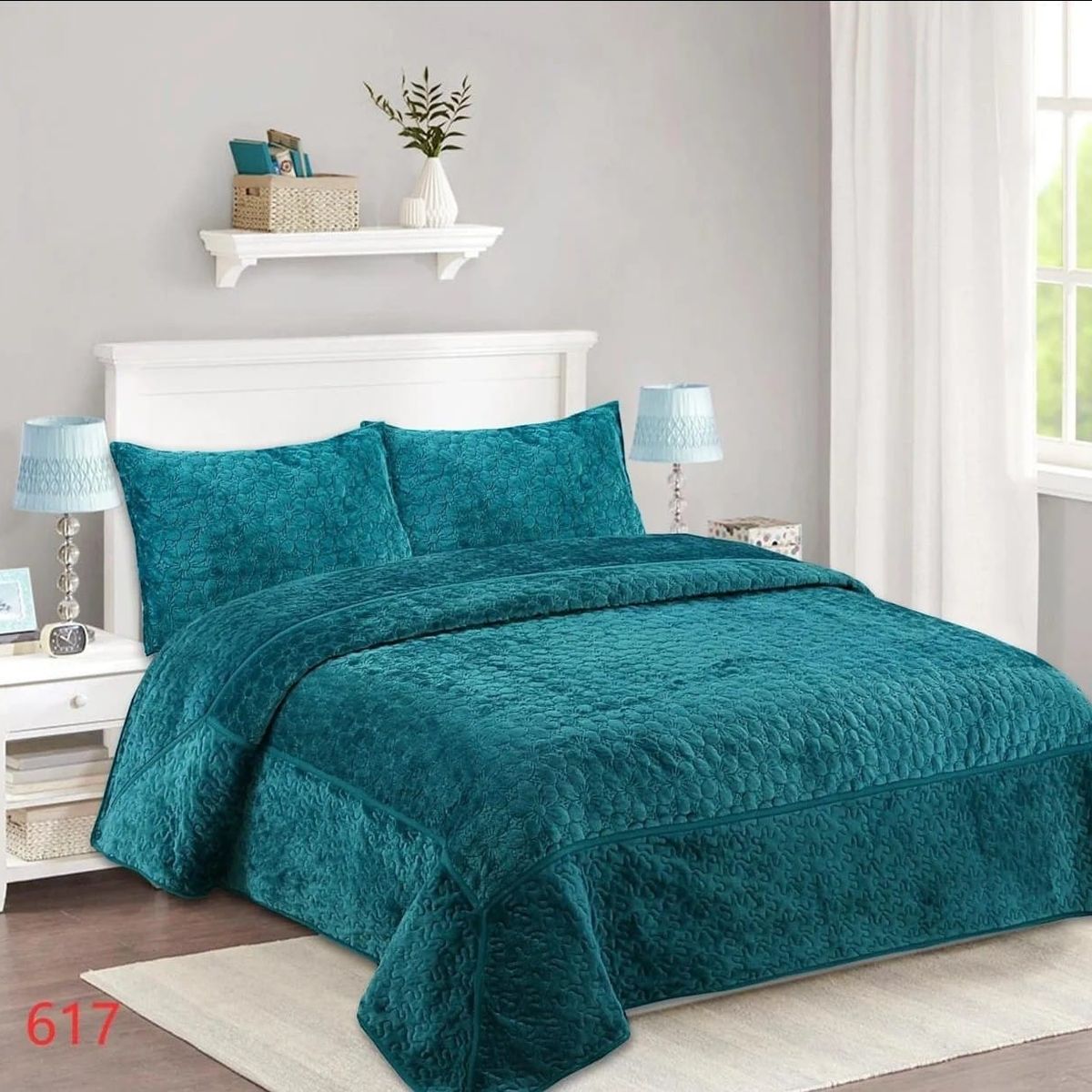 ANGELES DEL HOGAR - Cubrecama MicroPlush 2 plazas