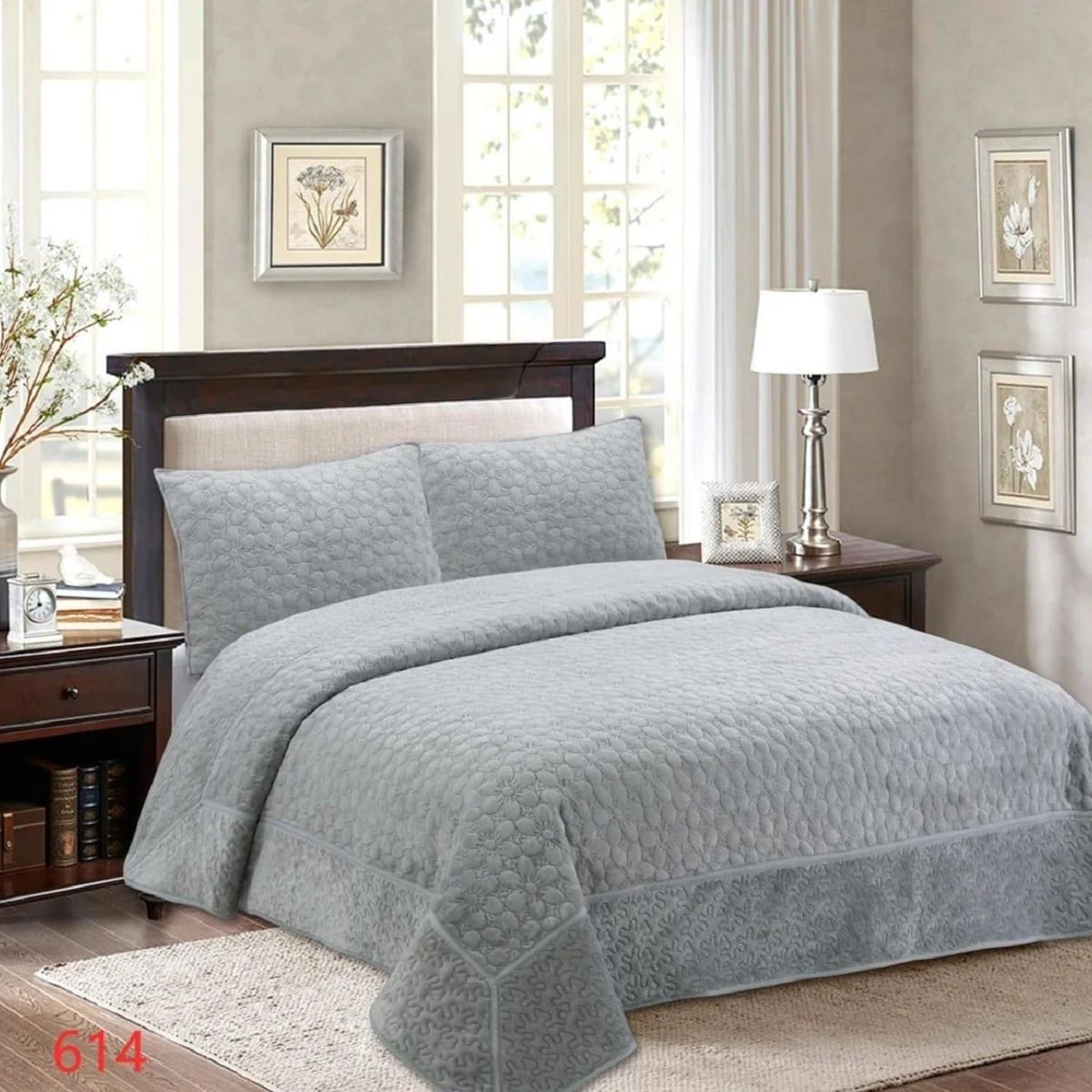 ANGELES DEL HOGAR - Cubrecama MicroPlush 2 plazas