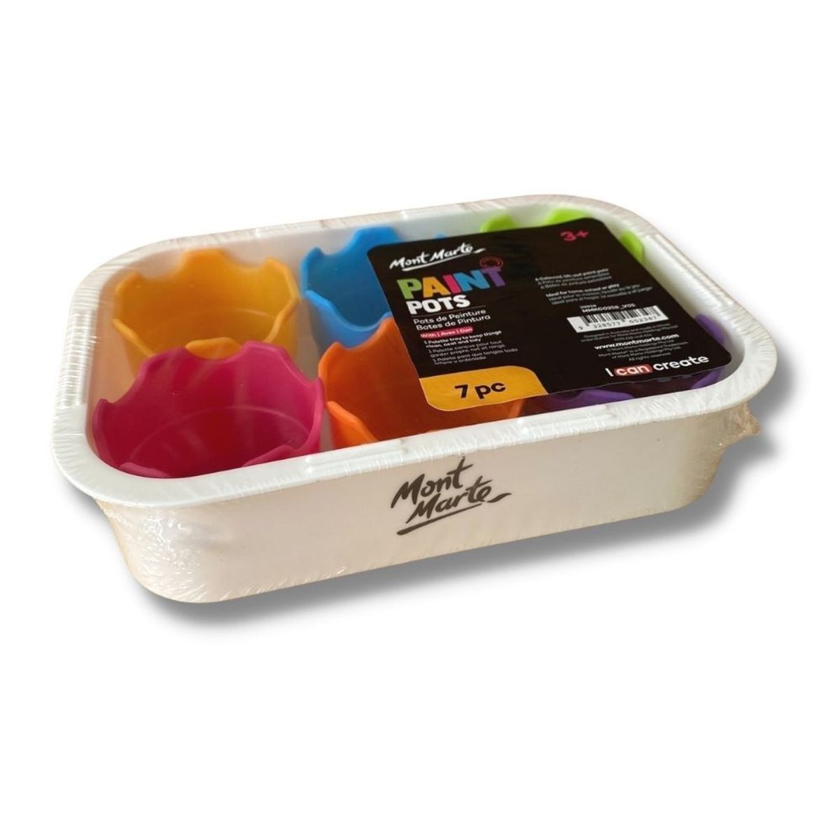 MONT MARTE - Pack 6 potes para pintar Mont Marte