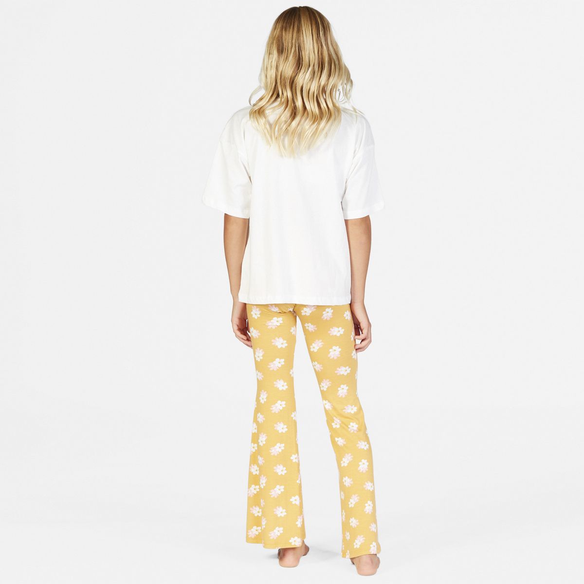 BILLABONG - Pantalón Tell Me Ndpt Amarillo Niña BILLABONG