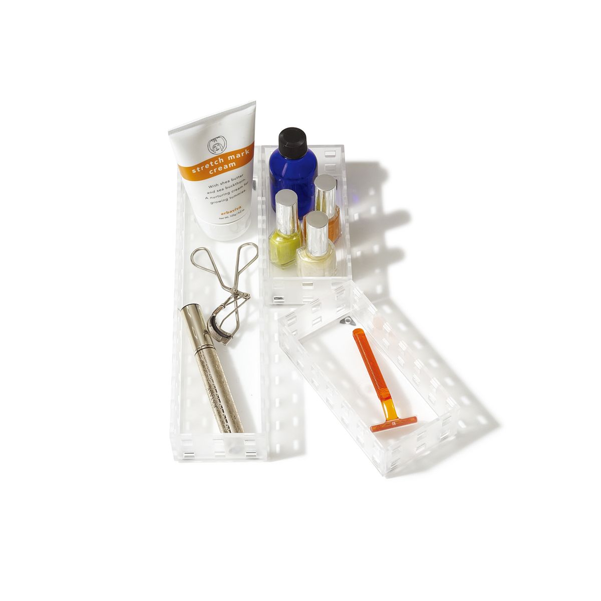 LIKE-IT - Set de 3 contenedores Like It para organización de clóset y hogar. Fabricados en Japón