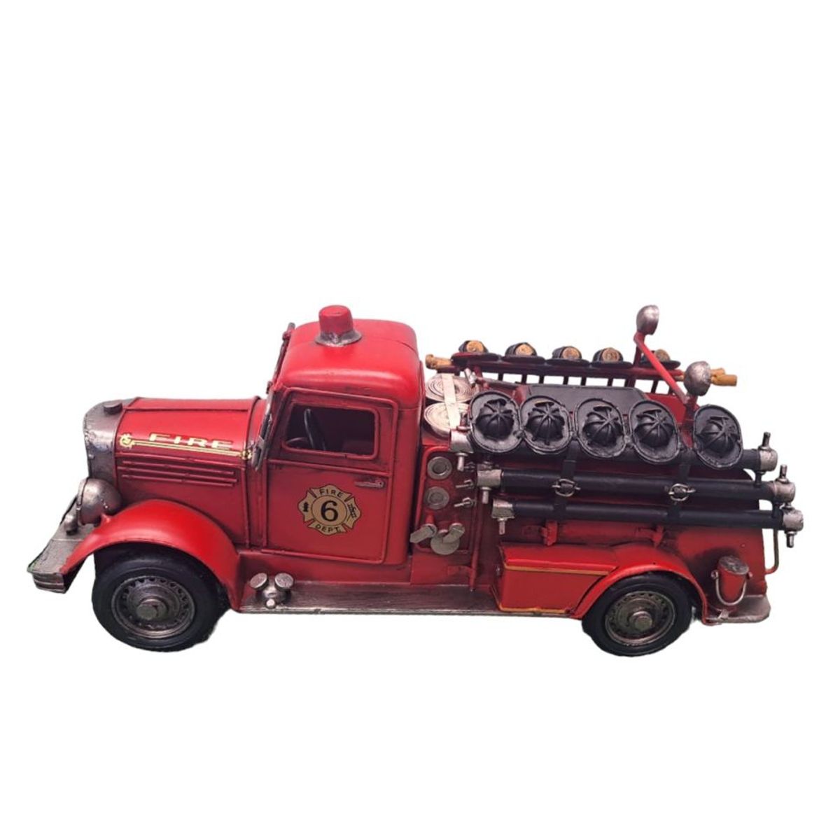 GENERICO - Carro Bomba Antiguo Decoración Metalico - S73736