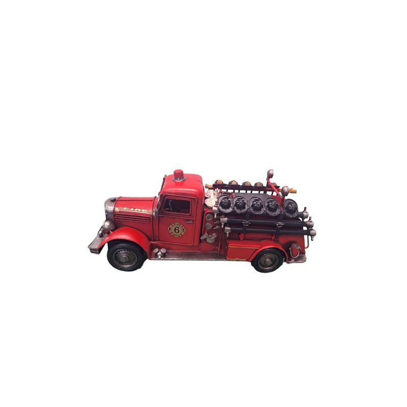 GENERICO - Carro Bomba Antiguo Decoración Metalico - S73736