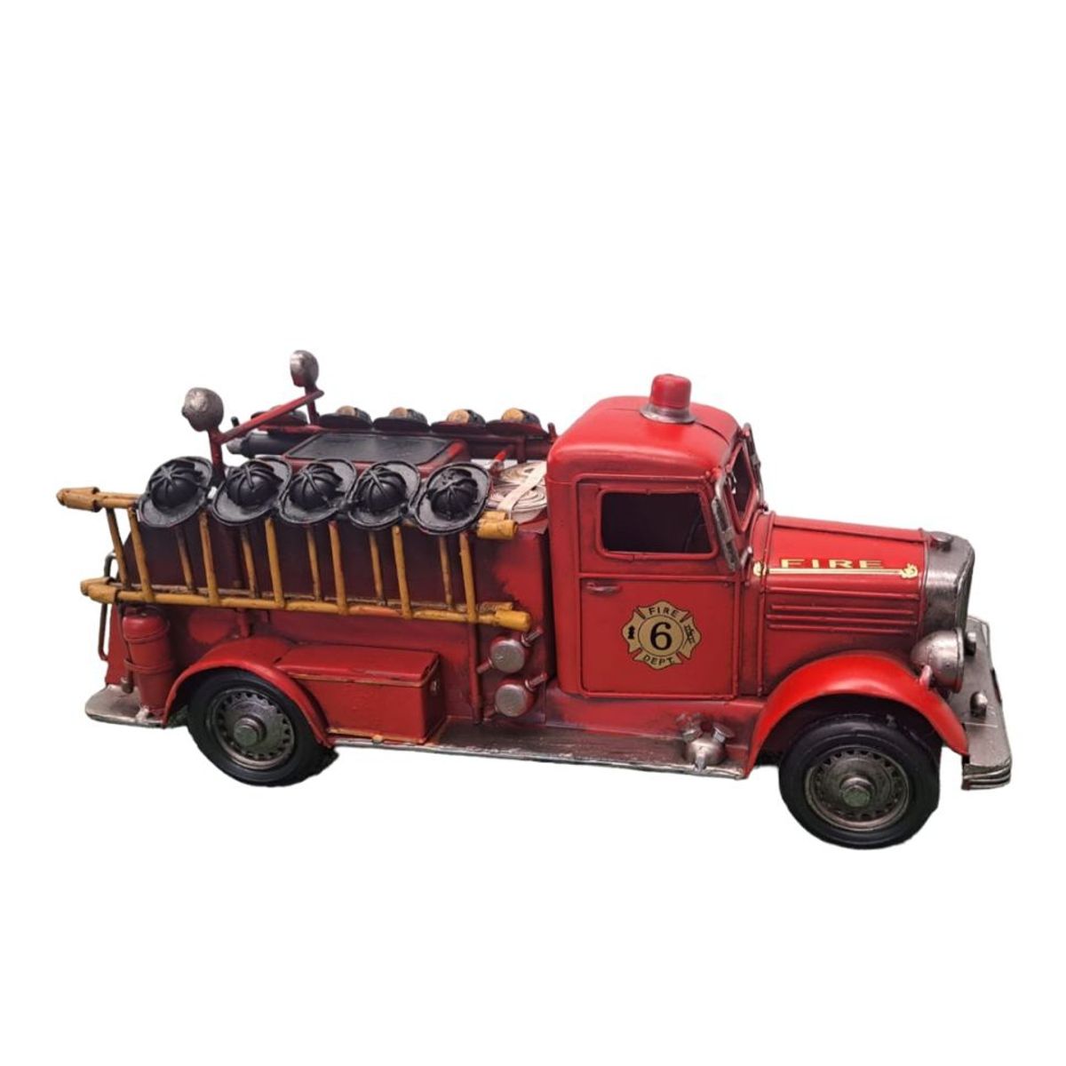 GENERICO - Carro Bomba Antiguo Decoración Metalico - S73736