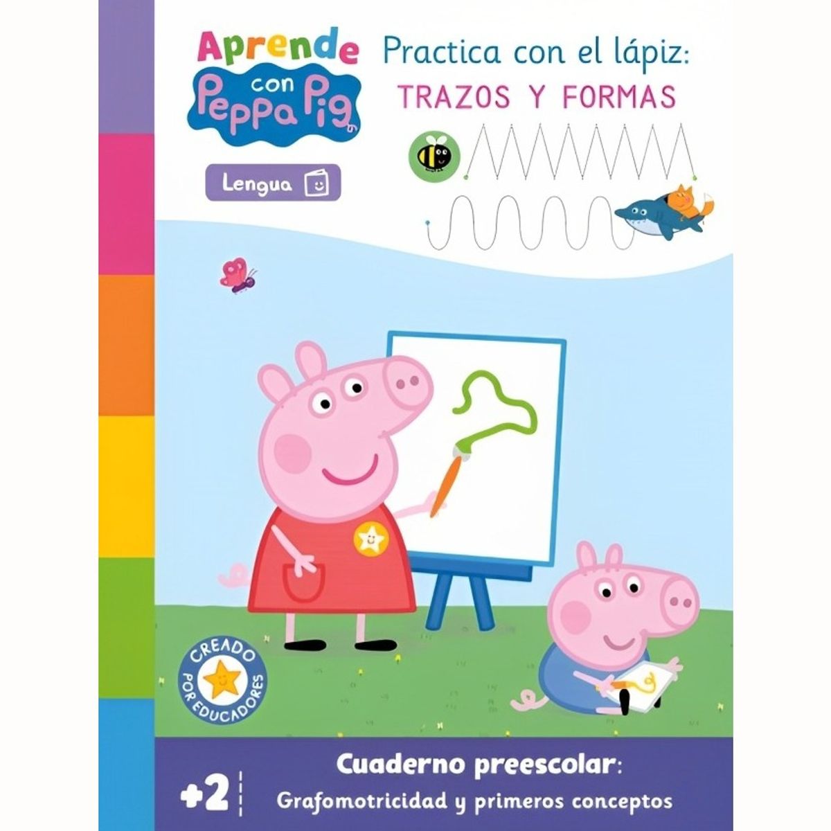 TOP10BOOKS - LIBRO Peppa Pig Aprende. Grafomotricidad - Peppa Pig Aprende. Grafomotricidad