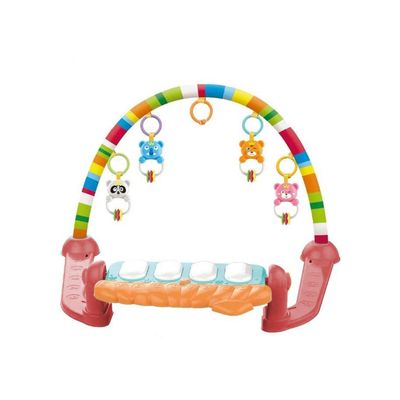 Imagen 2 del producto Alfombra Gimnasio Musical con Piano, Paraíso Animales Rosa