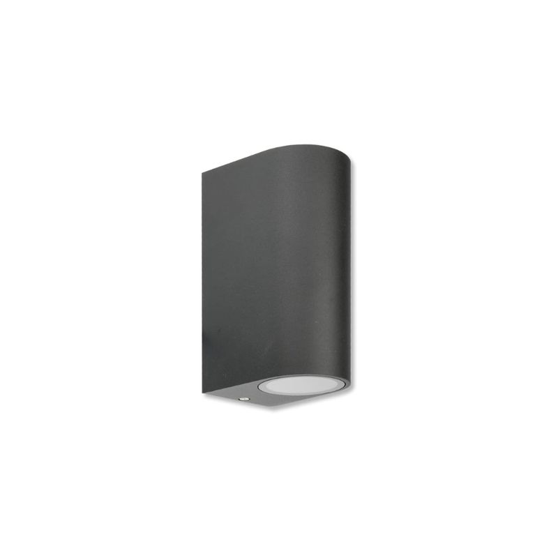 ELECTRICA STORE - APLIQUE LED DOBLE NEGRO 3W 3000K DECORATIVO