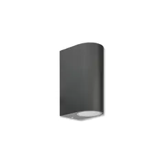 ELECTRICA STORE - APLIQUE LED DOBLE NEGRO 3W 3000K DECORATIVO