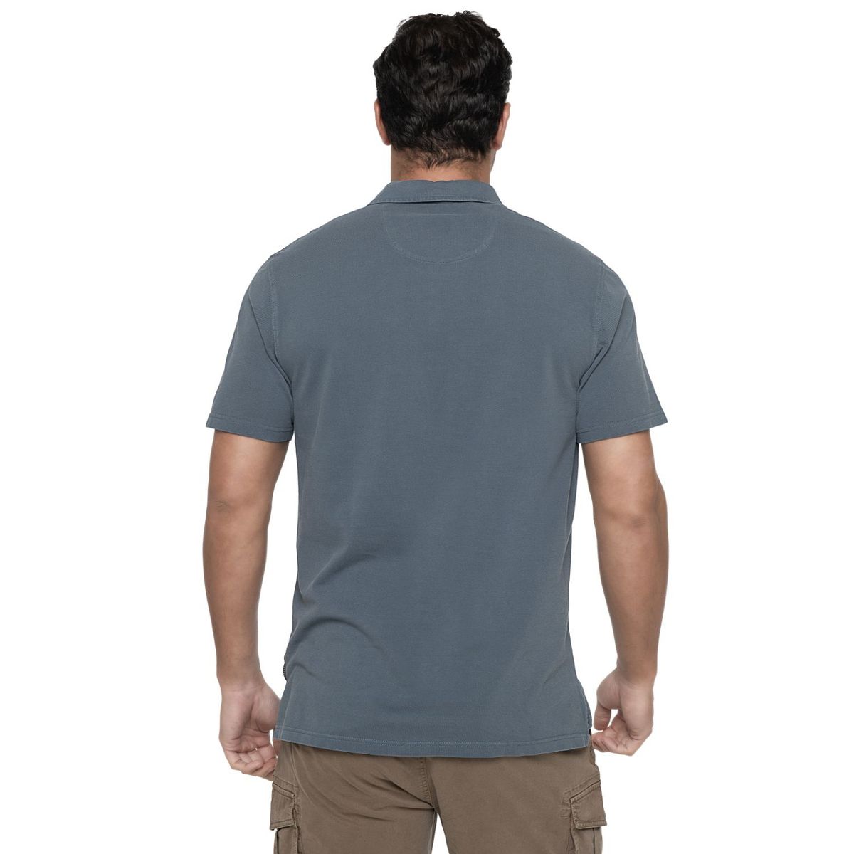 PANAMA JACK - Polera Hombre Azul Panama Jack