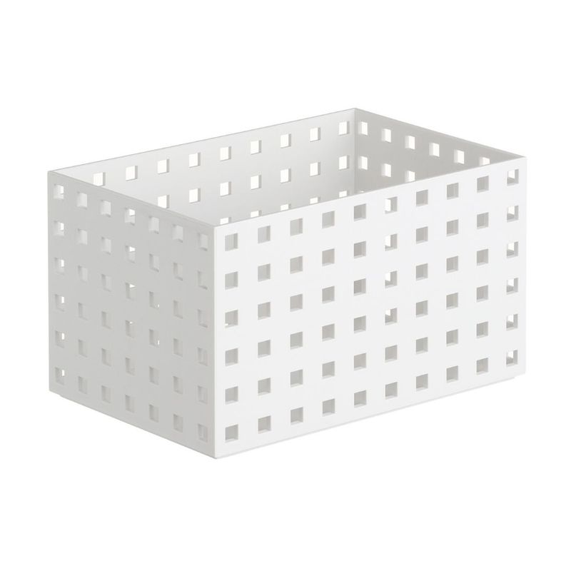 LIKE-IT - Contenedor Bricks Apilable Sin División Blanco 21x14x125cm Like it®