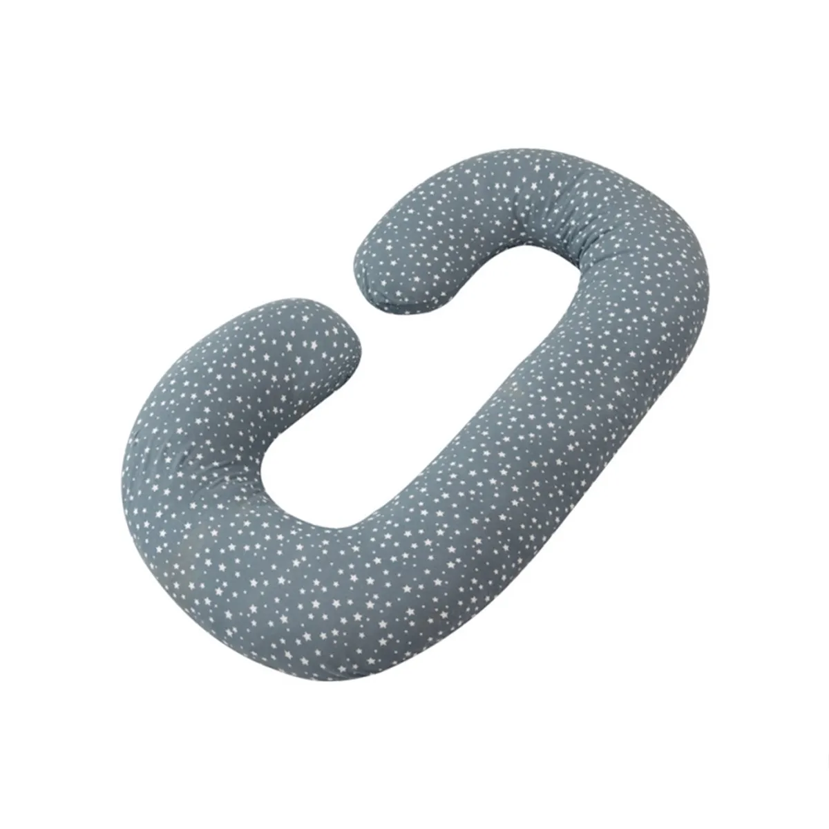 BABYLUNA - Cojín Almohada Maternal con Funda Extra Suave Diseño Estrella