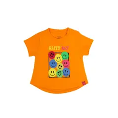 FICCUS - Polera Bebé Niña Go Naranjo