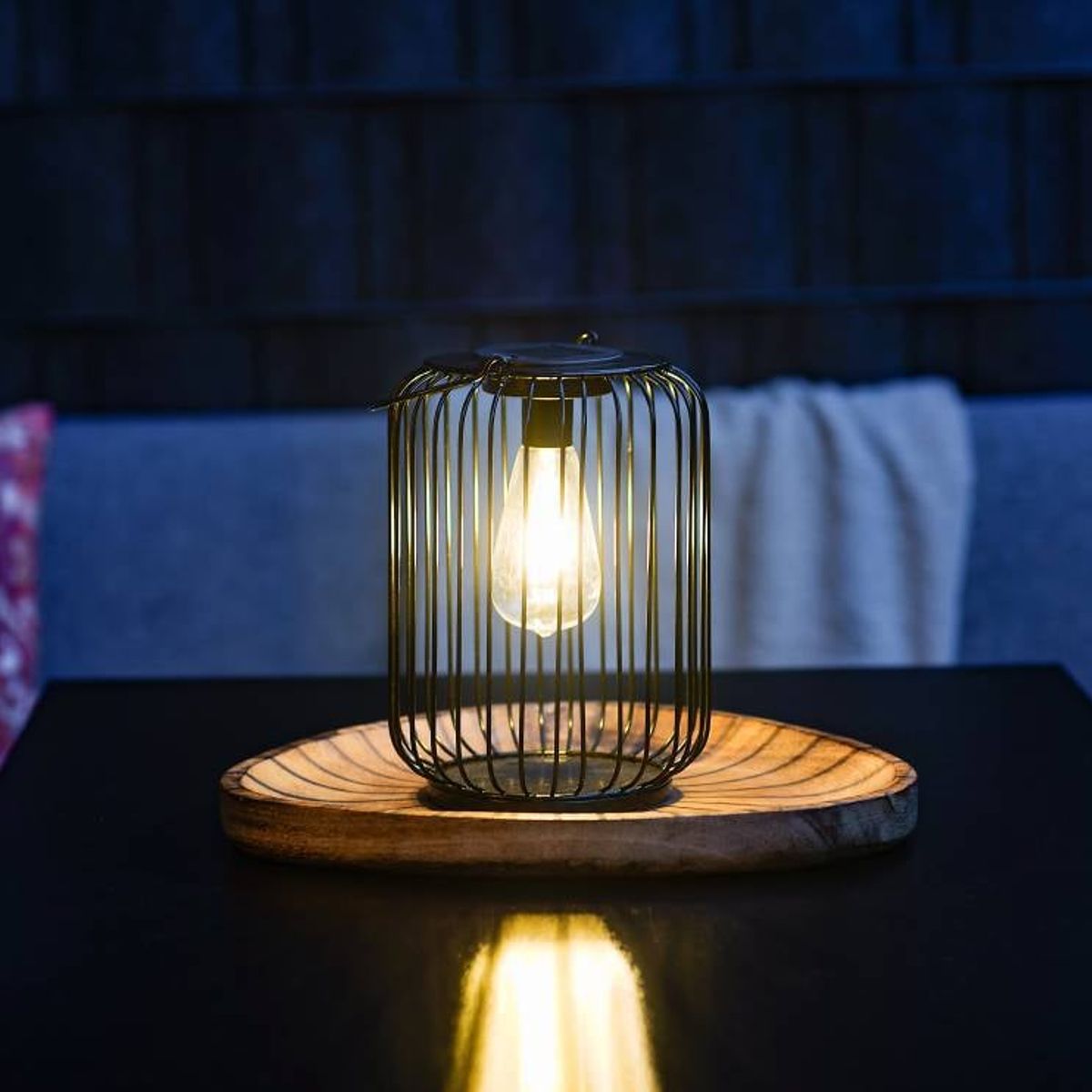 EGLO - Lámpara Solar Led Z_solar Acero, Negro 48948