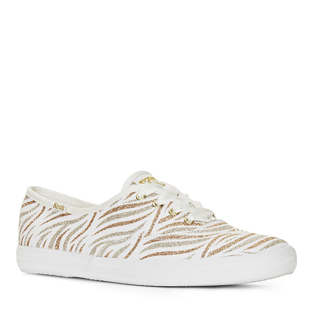 KEDS - Zapatilla Casual Mujer Champion Glitter Blanco KEDS