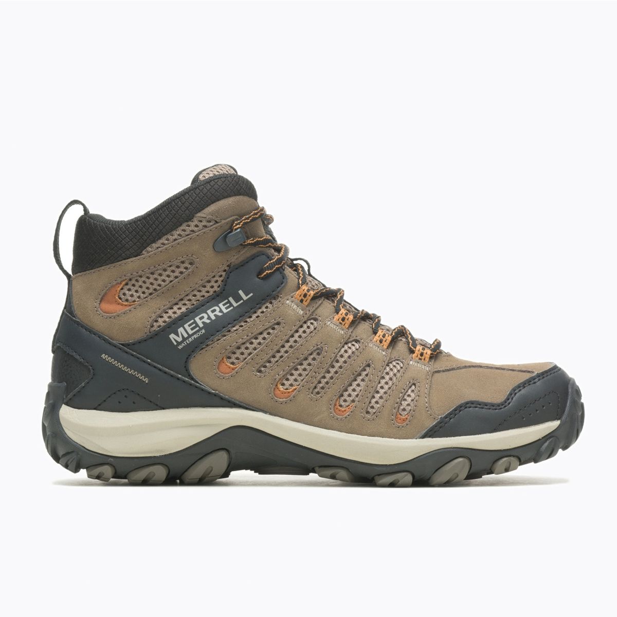 MERRELL - Botín imperm Hombre Crosslander 3 Mid WP Café MERRELL