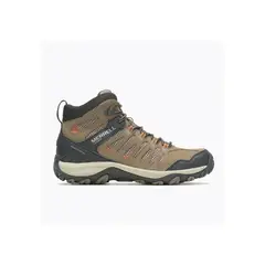 MERRELL - Botín imperm Hombre Crosslander 3 Mid WP Café
