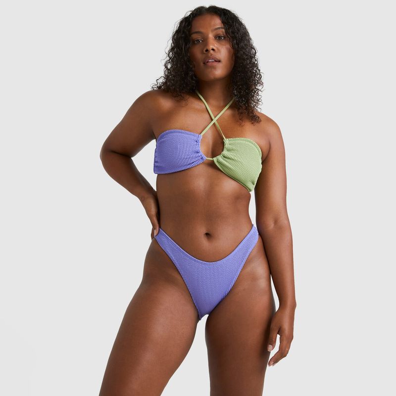BILLABONG - Bikini Calzón Smmr Hi Hike Morado Mujer BILLABONG