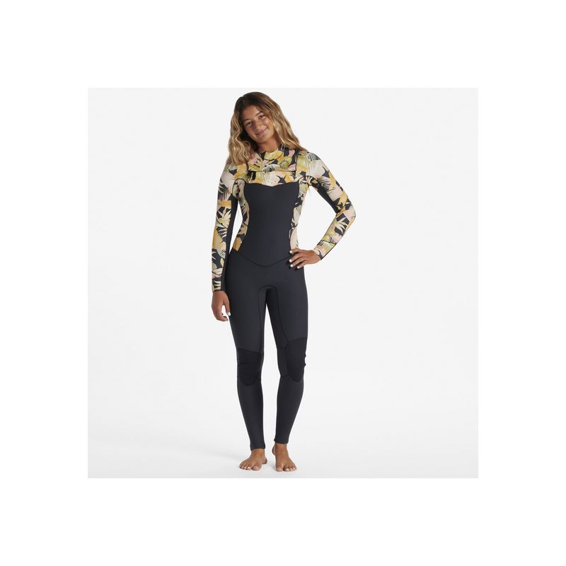 BILLABONG - Traje De Agua 43 Salty Dayz J Amarillo Mujer BILLABONG