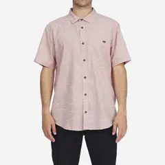 BILLABONG - Camisa M/C Sundays Floral M Wvt Rosado Hombre