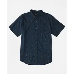 BILLABONG - Camisa Sundays Mini Ss T Wv Azul Niño