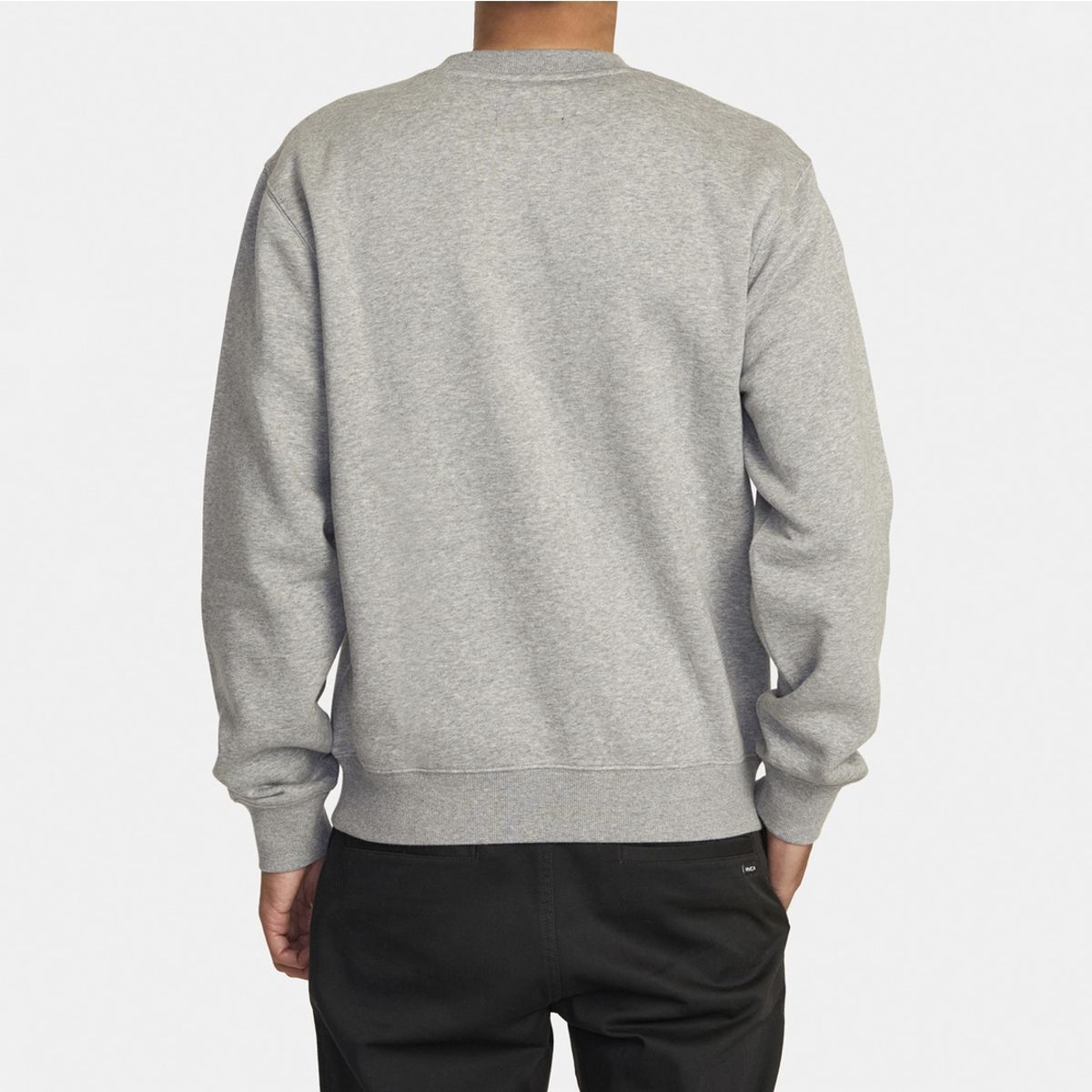 RVCA - Polerón Dayshiftcrewotlr Gris Hombre RVCA