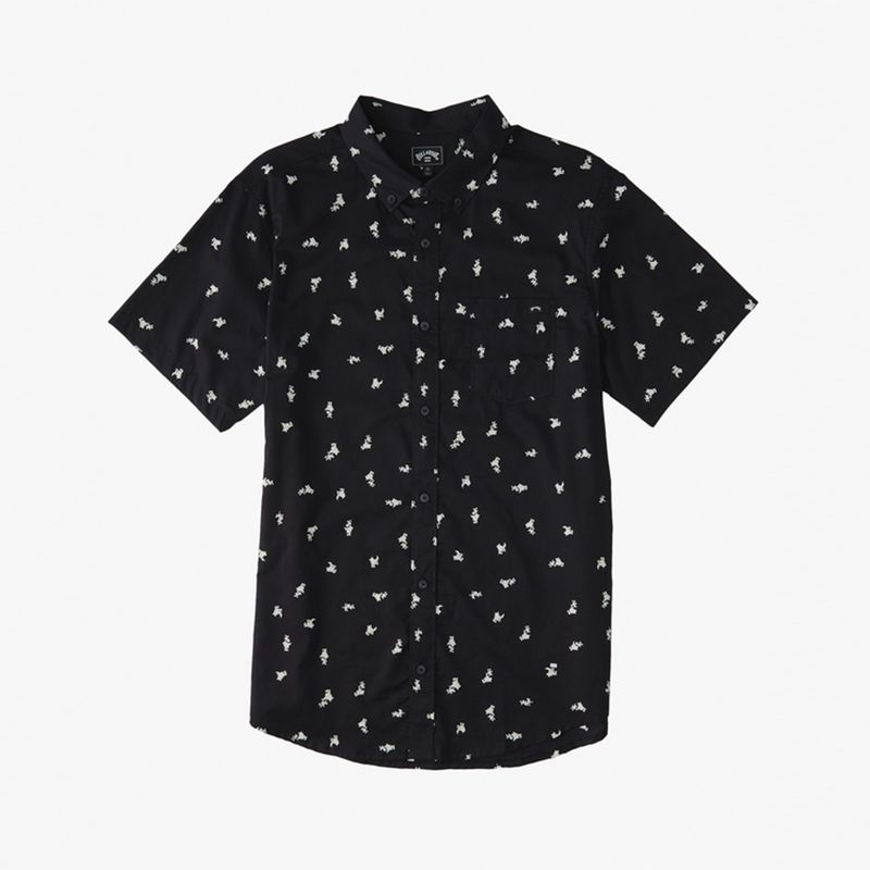 BILLABONG - Camisa M/C Sundays Mini Ss M Wv Negro Hombre BILLABONG