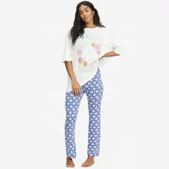 BILLABONG - Pantalón Going High Denim Mujer