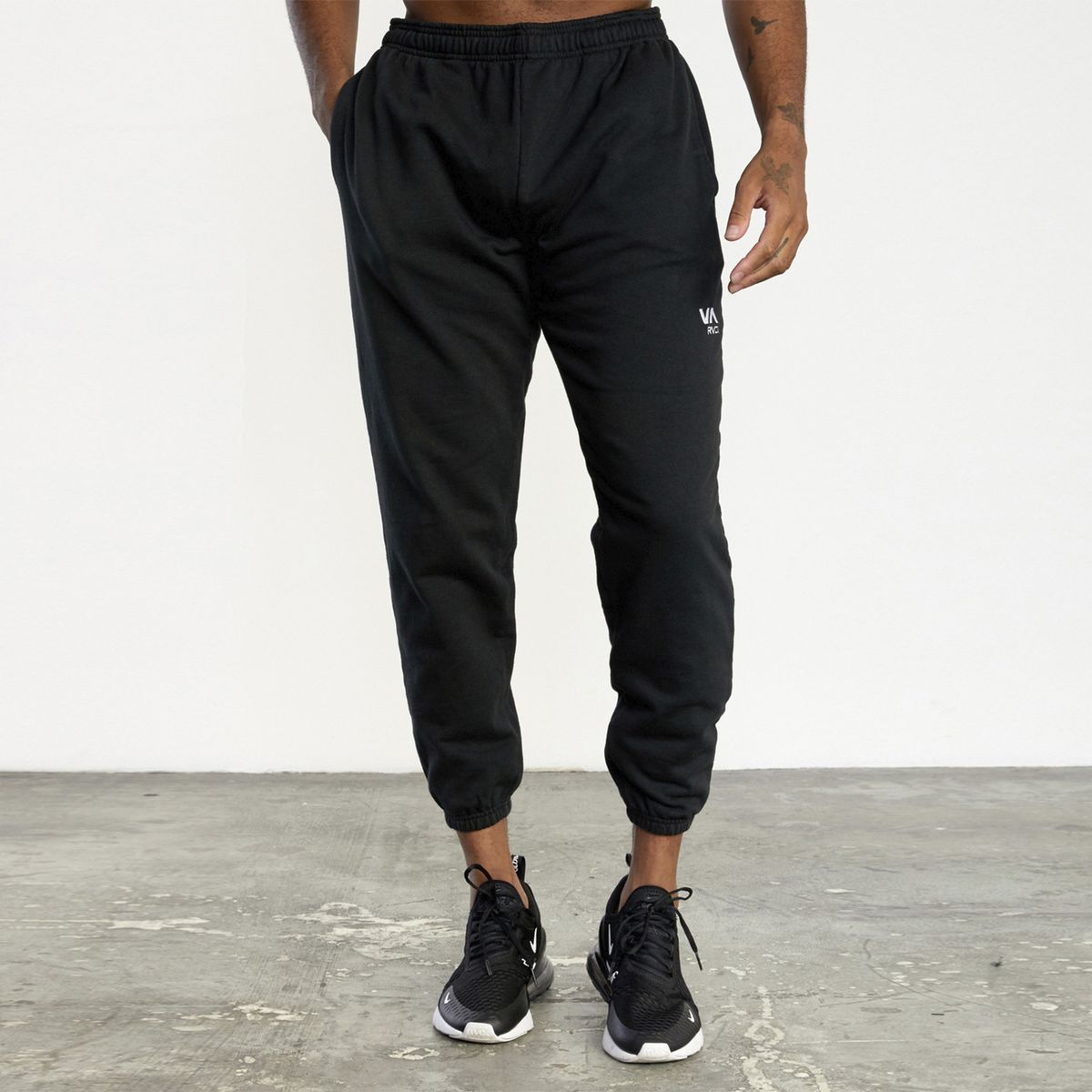 RVCA - Jogger Va Ess. Pant M Ndpt Negro Hombre RVCA