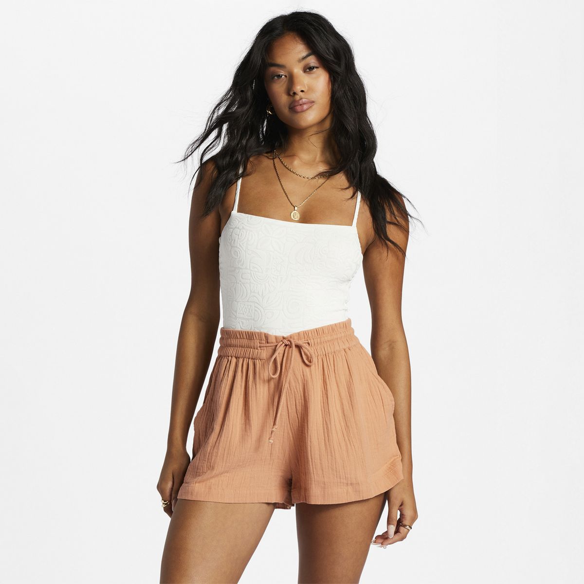 BILLABONG - Short Day Tripper Rosado Mujer BILLABONG