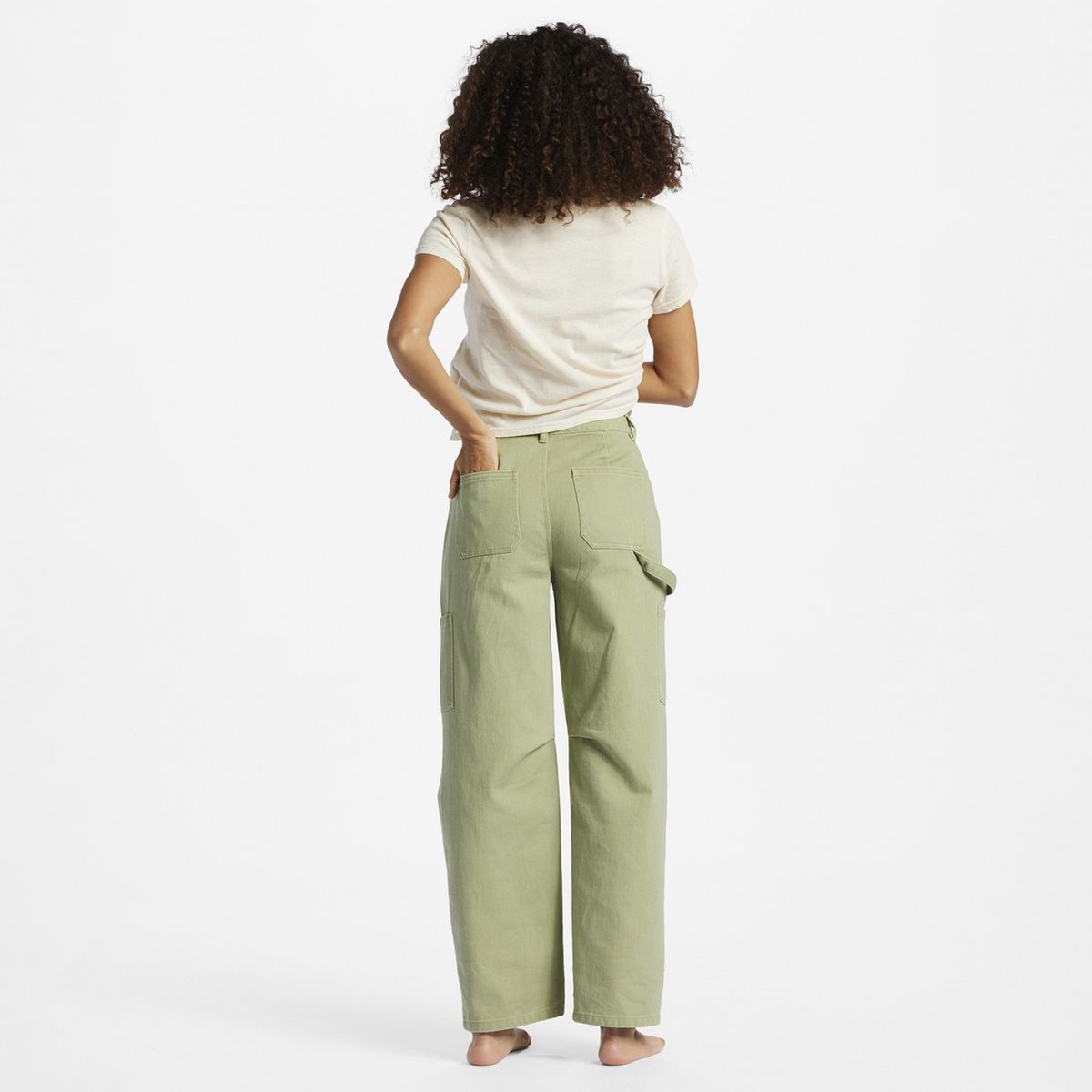 BILLABONG - Jeans Leia Pant Verde Mujer BILLABONG