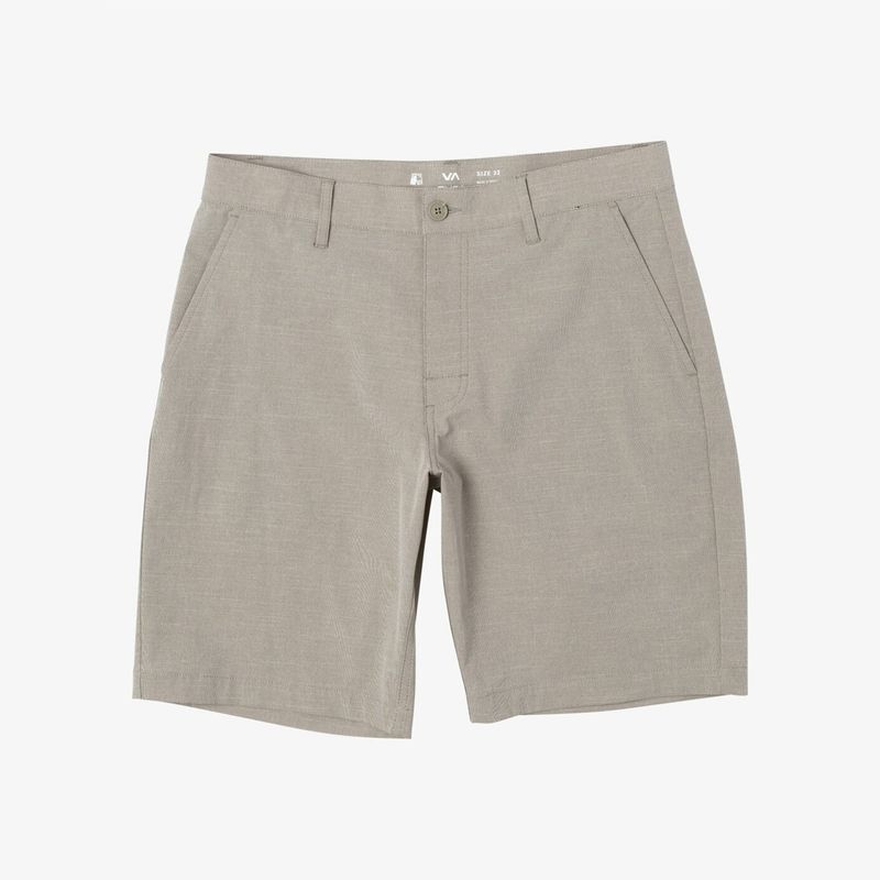 RVCA - Short Balance Hybrid Wkst Gris Claro Hombre RVCA
