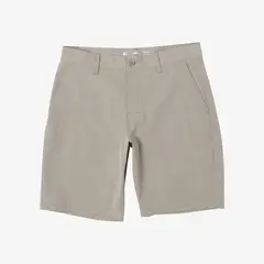 RVCA - Short Balance Hybrid Wkst Gris Claro Hombre