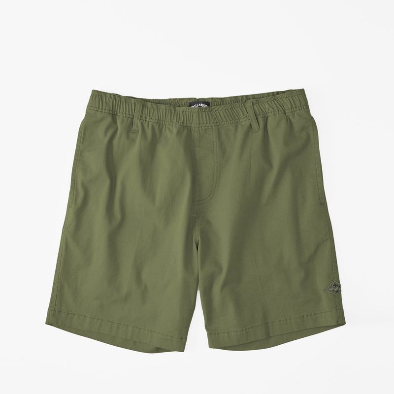 BILLABONG - Short Larry Layback M Wkst Verde Hombre BILLABONG