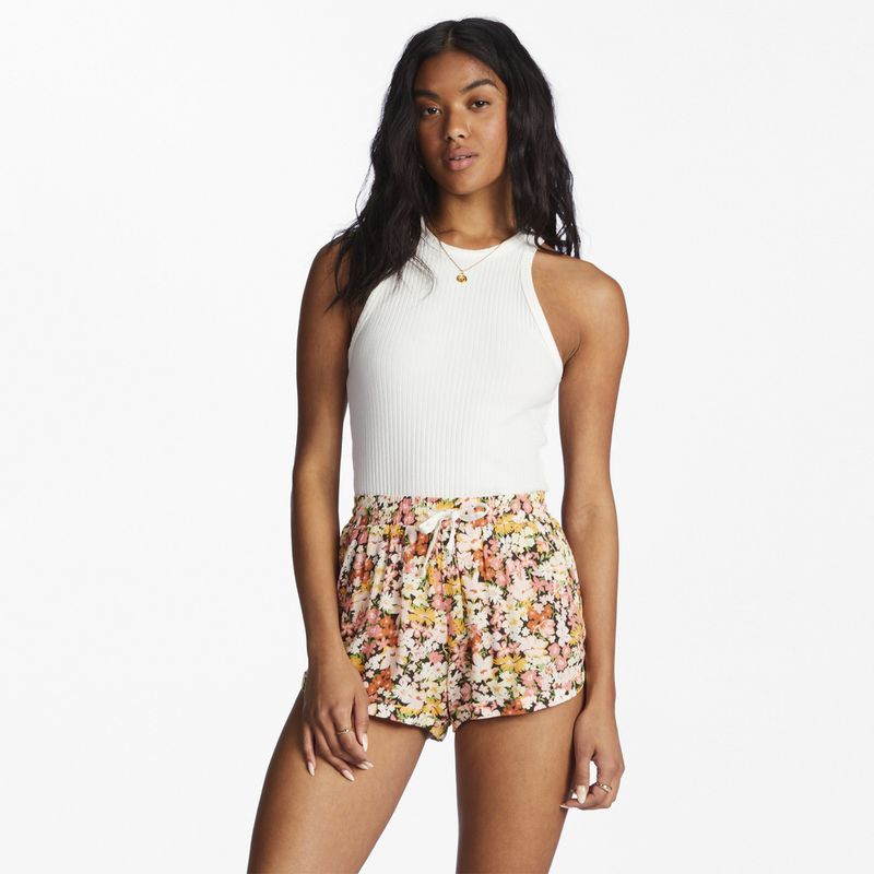 BILLABONG - Short Road Trippin J Ndst Naranjo Mujer BILLABONG