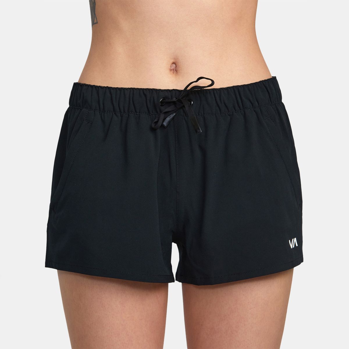 RVCA - Short Ess Low Rise Ndst Negro Mujer RVCA