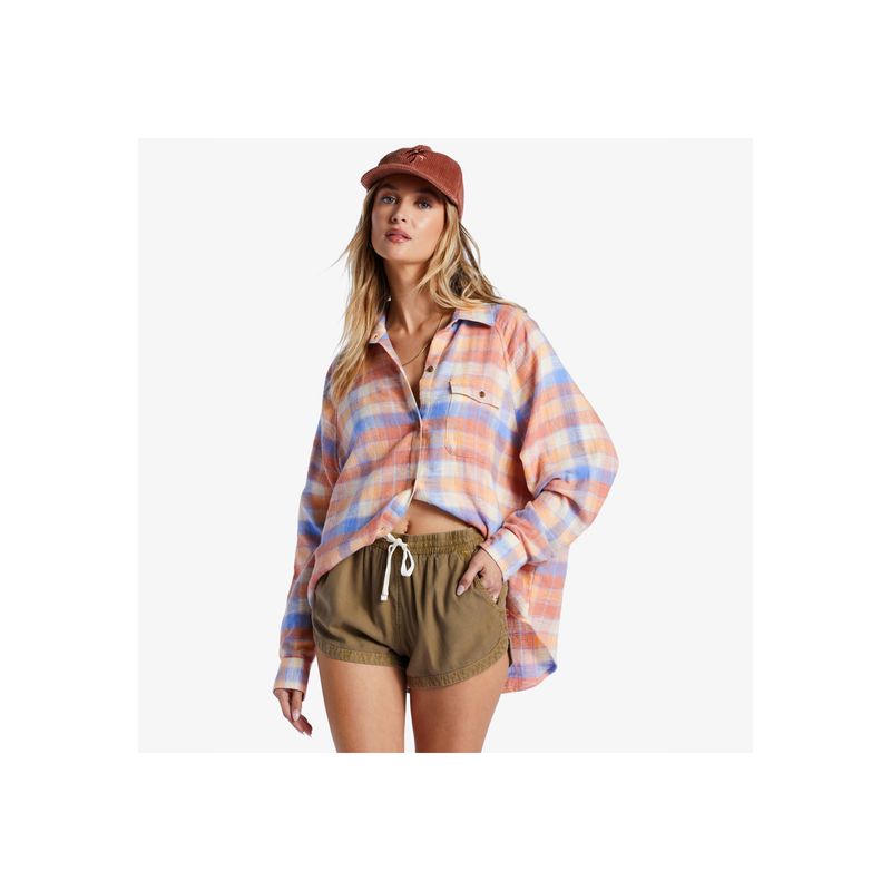BILLABONG - Short Road Trippin Verde Mujer BILLABONG