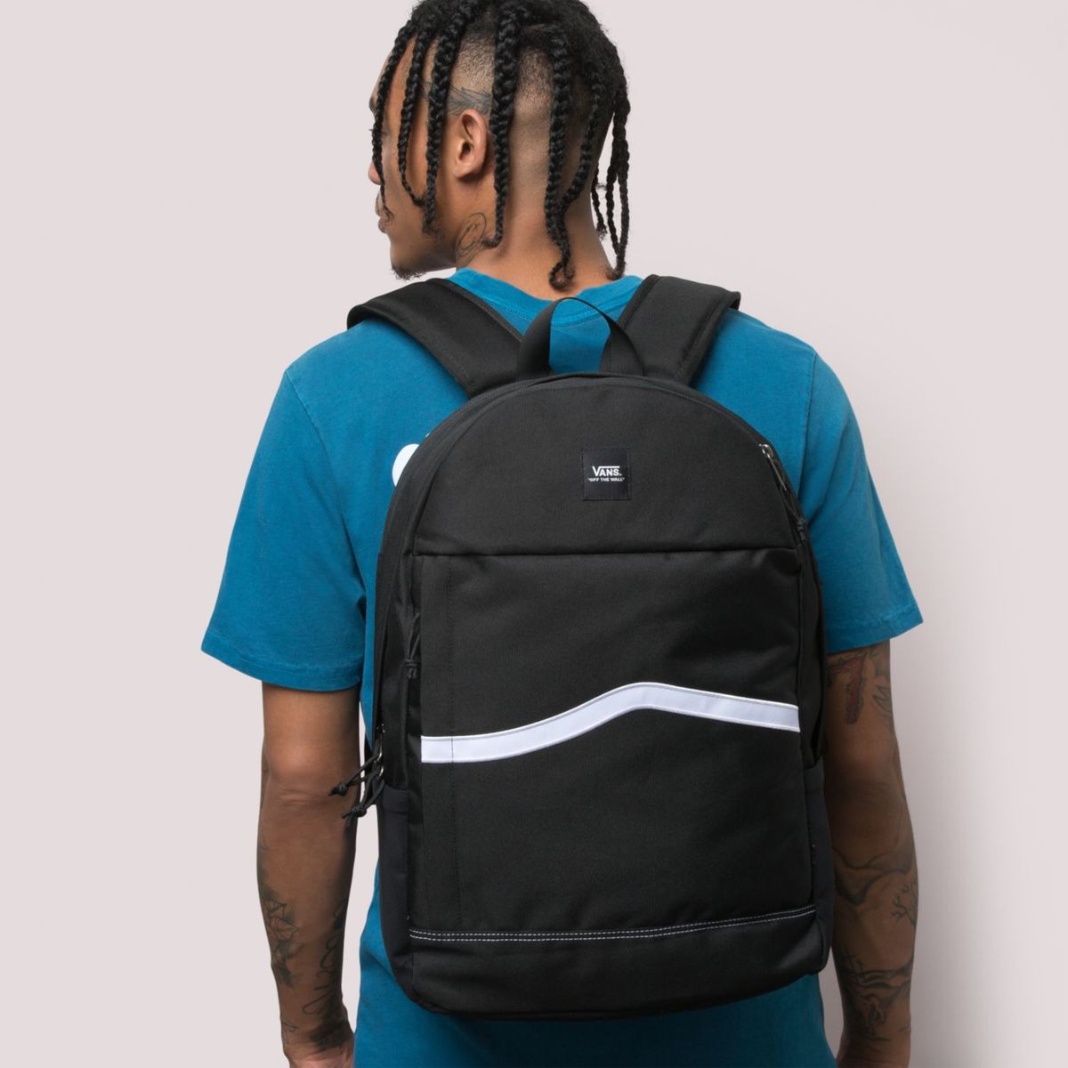 VANS - Mochila Construct Backpack Negro Hombre VANS
