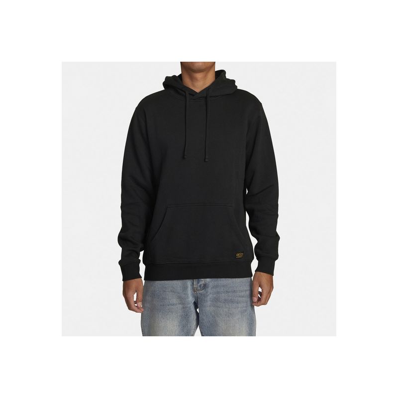 RVCA - Polerón con Gorro con Gorro con Gorro Americanahoodieotlr Negro Hombre RVCA