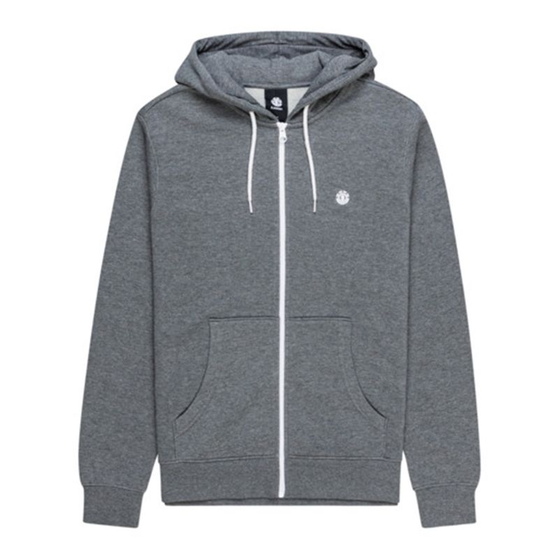 ELEMENT - Polerón con Gorro con Gorro con Gorro Cornell Classic Gris Hombre ELEMENT