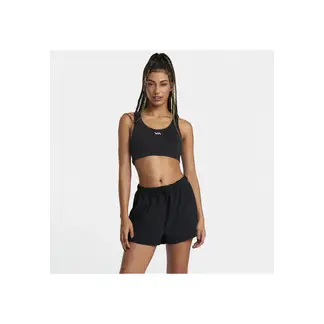 RVCA - Short Midyoggerxndst Negro Mujer