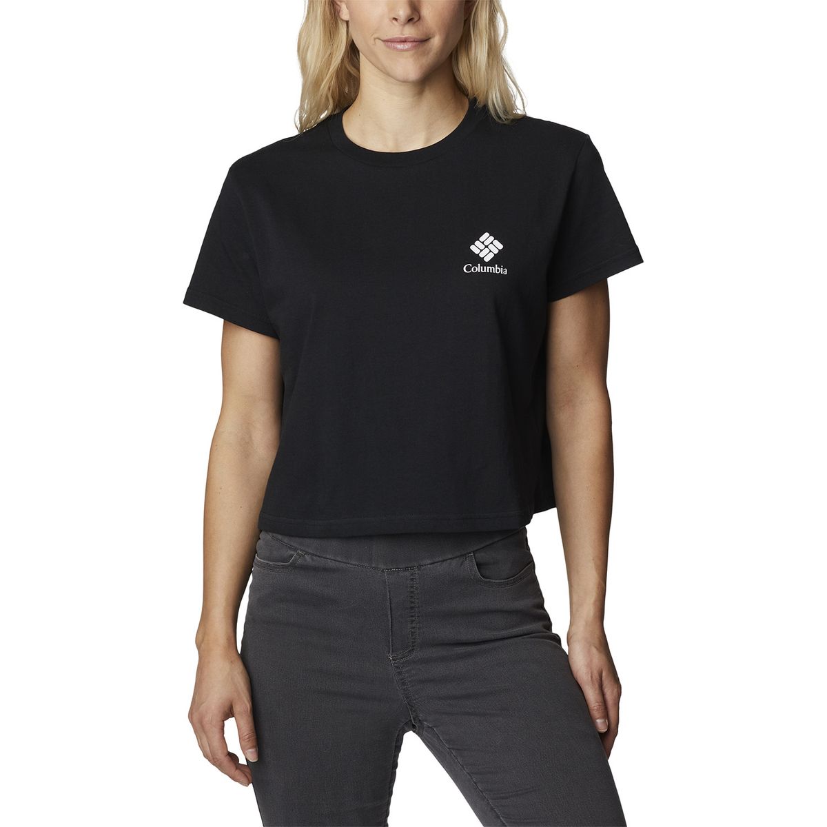 COLUMBIA - Polera M/C North Cascades Tee Negro Mujer COLUMBIA