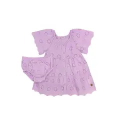 FICCUS - Vestido Bebé Niña Earth Lila
