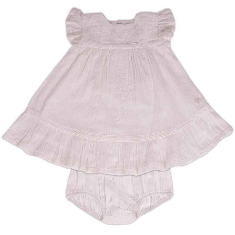 PILLIN - Vestido Bebe Niña Blanco Pillin PILLIN