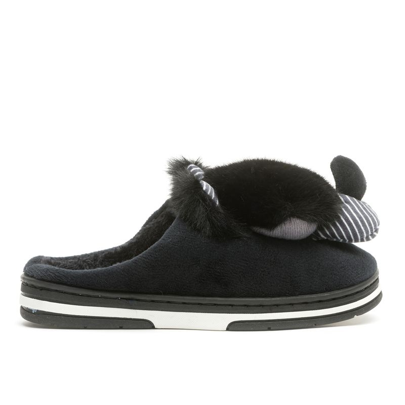 CHANCLETA - Pantufla Niñ@ Negro Bunny Chancleta