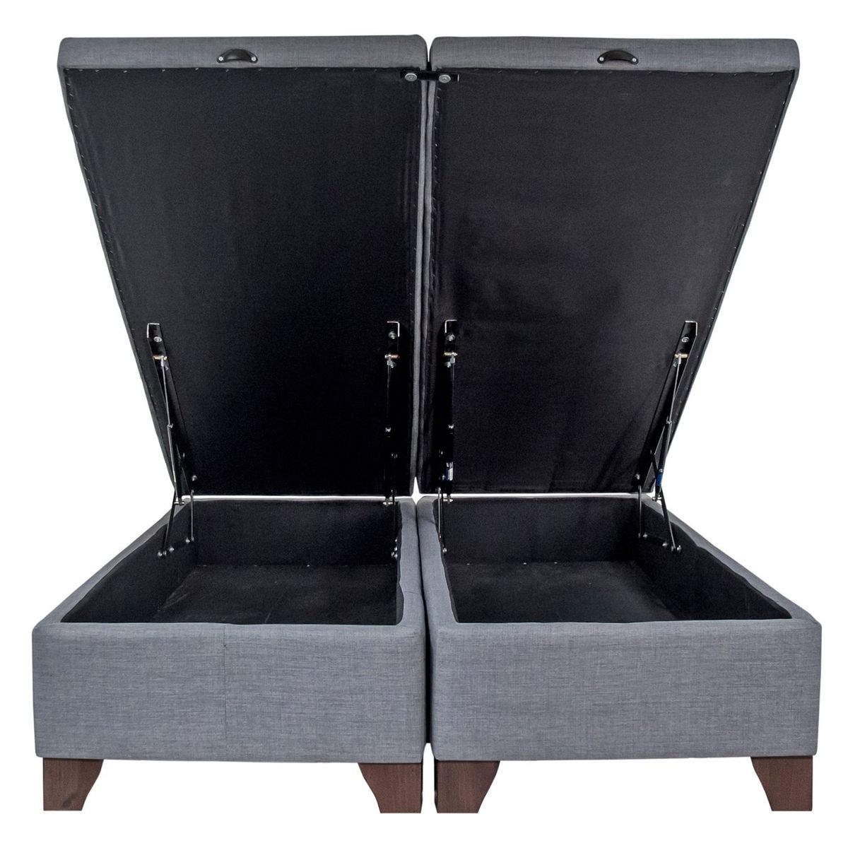 BLOCCARE - Base Cama Baul Super King. Patas 11 cm ideal para Aspiradora Robot